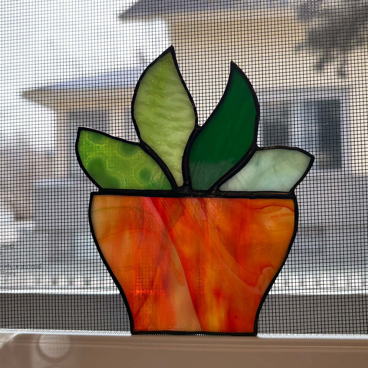 Plant Pot beginner workshop Pane in the Glass Wyo Casper Wyoming